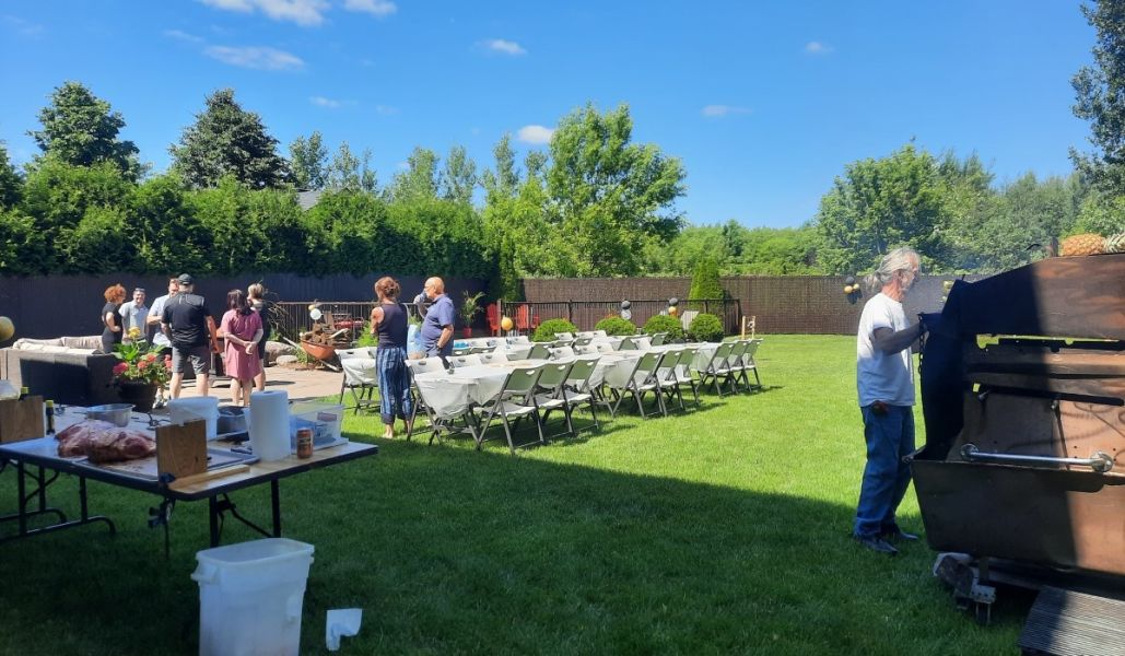 Repas de mariage organisé par Les Méchouis du Marquis, traiteur dans la grande région de Québec
