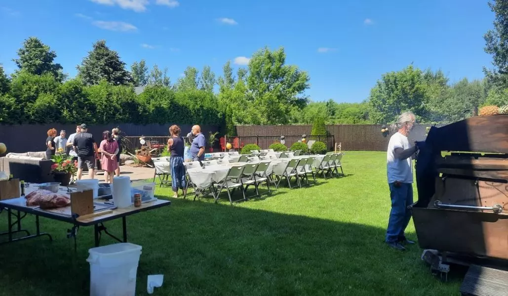 Repas de mariage organisé par Les Méchouis du Marquis, traiteur dans la grande région de Québec